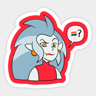 Eda LGBTQIA+ Flag Sticker